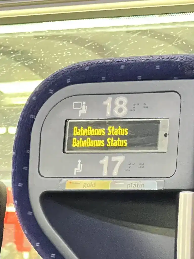 BahnBonus Status