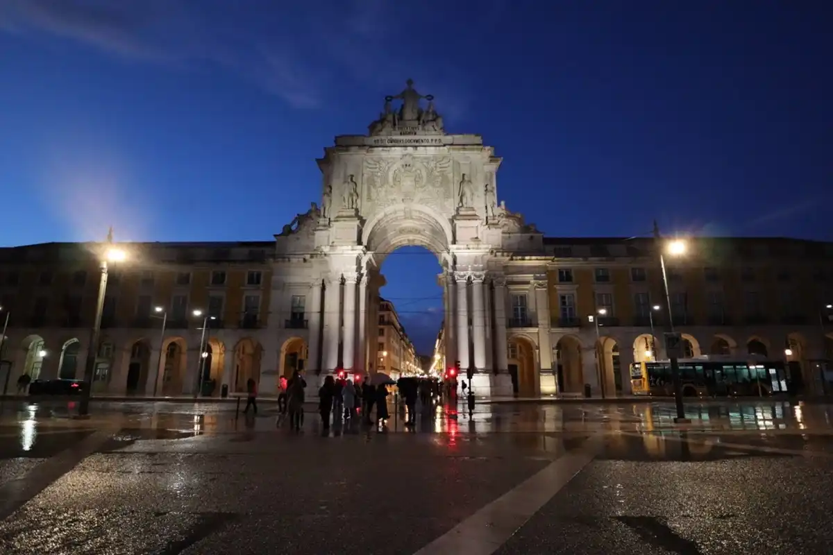 ライトアップされていました