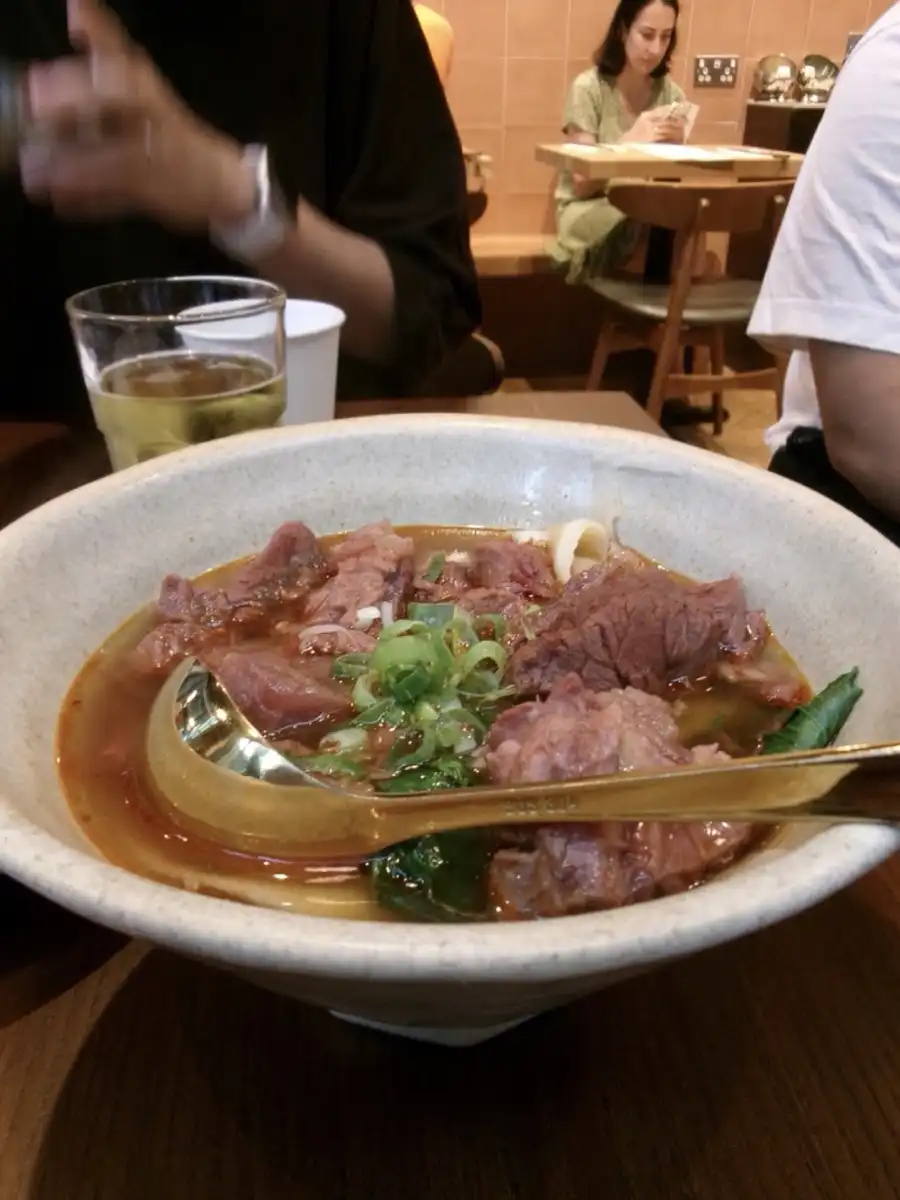 牛肉麺だったような