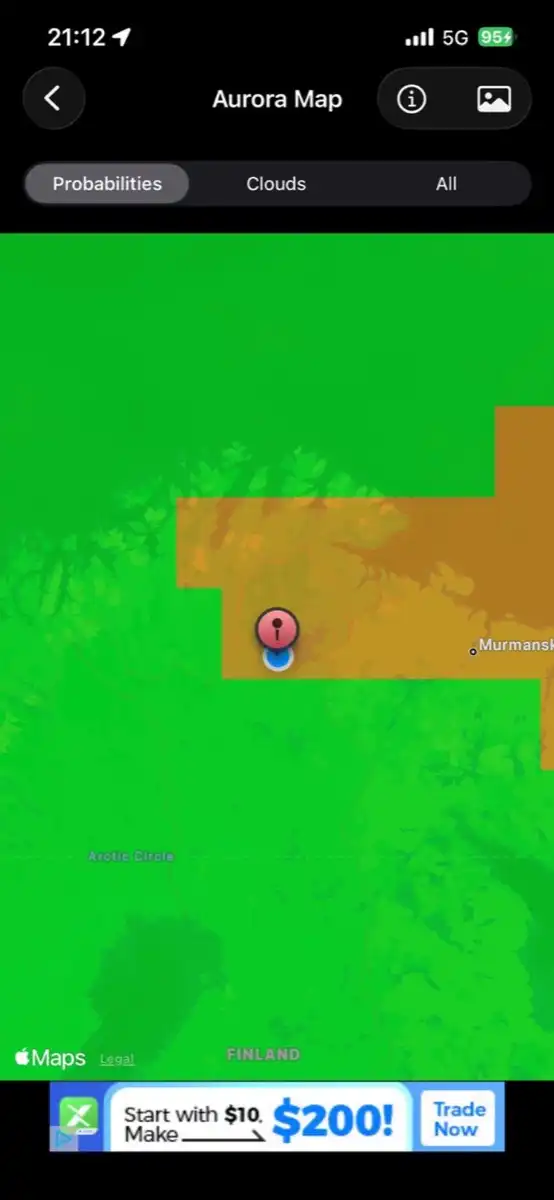 赤く塗りつぶされた地図