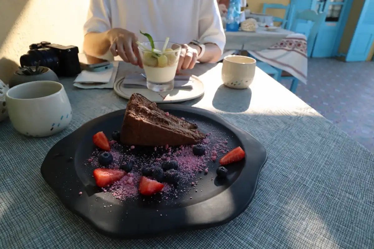 BURNT “CHEESECAKE”