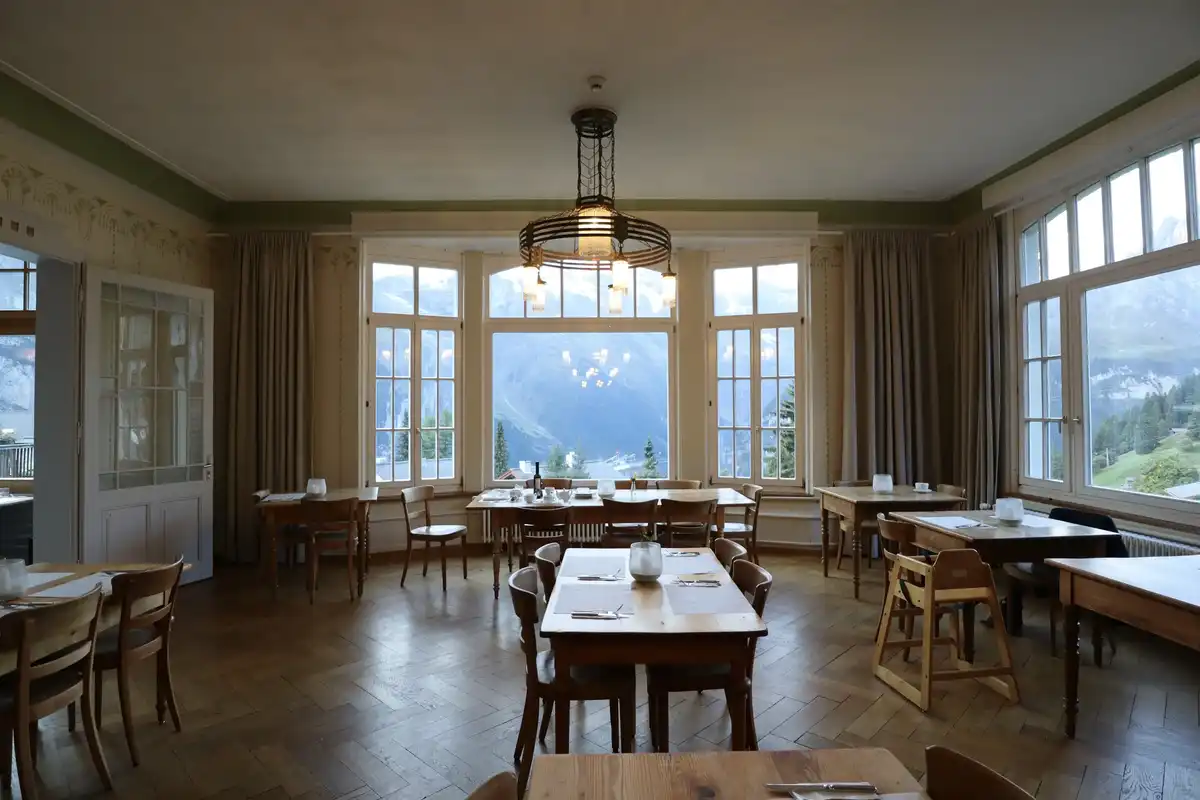 朝食の時からいい天気で胸が高鳴ります