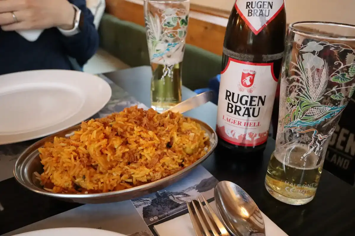 辛くなかったチキンビリヤニ