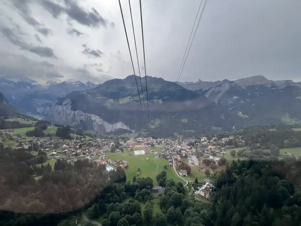 昨日比でかなり晴れている